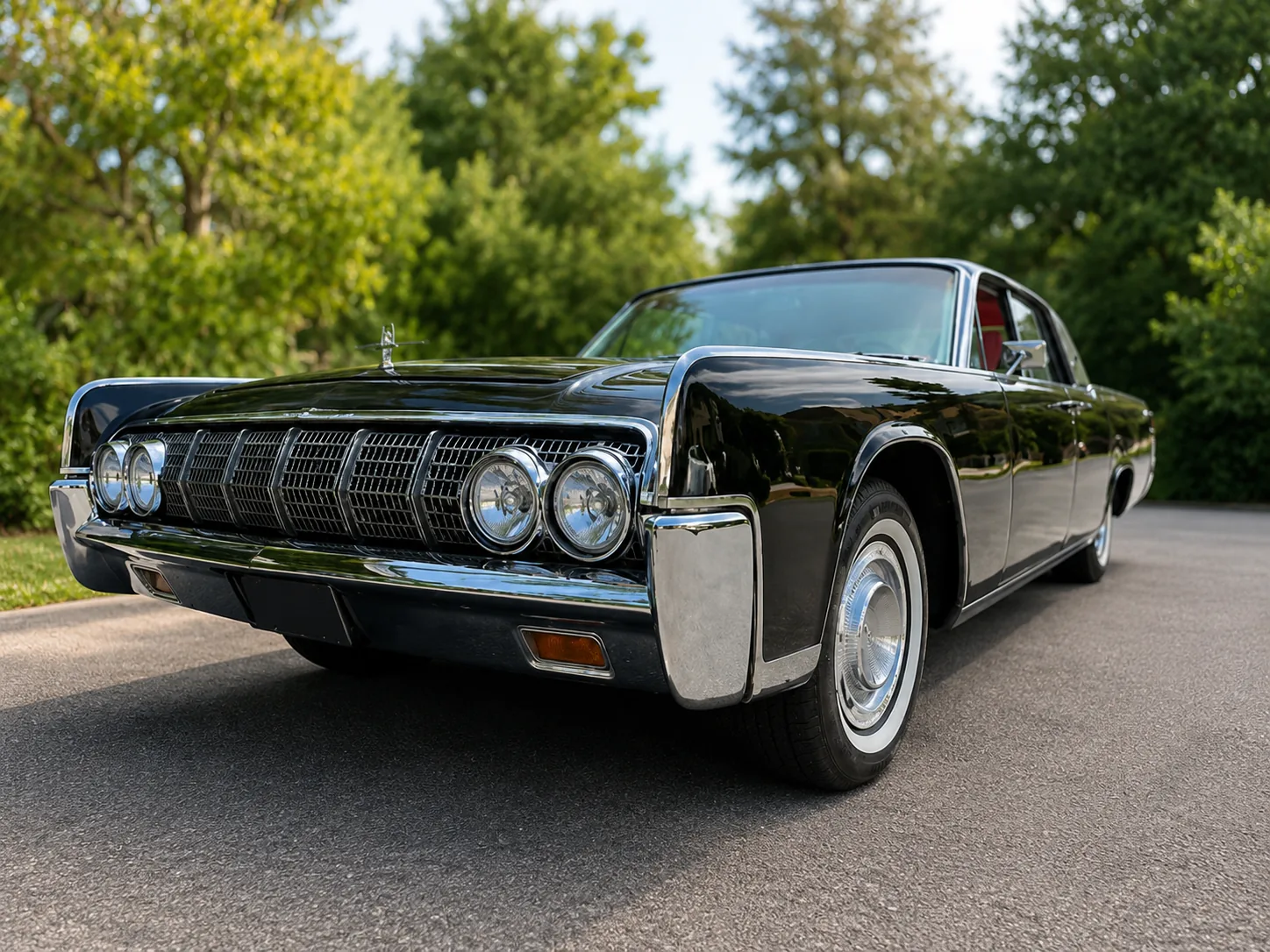 Black Lincoln Continental